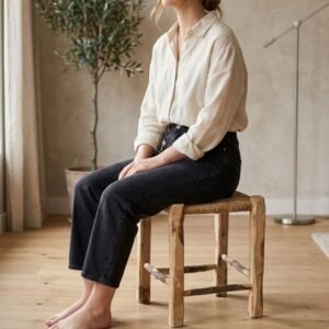 Tabouret artisanal